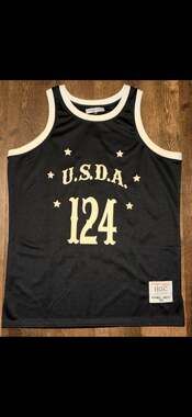 Headgear Classics Young Jeezy U.S.D.A. 124 The Snowman Basketball Jersey